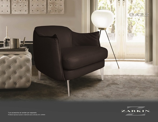 SILLA CUERO COLOR NEGRO